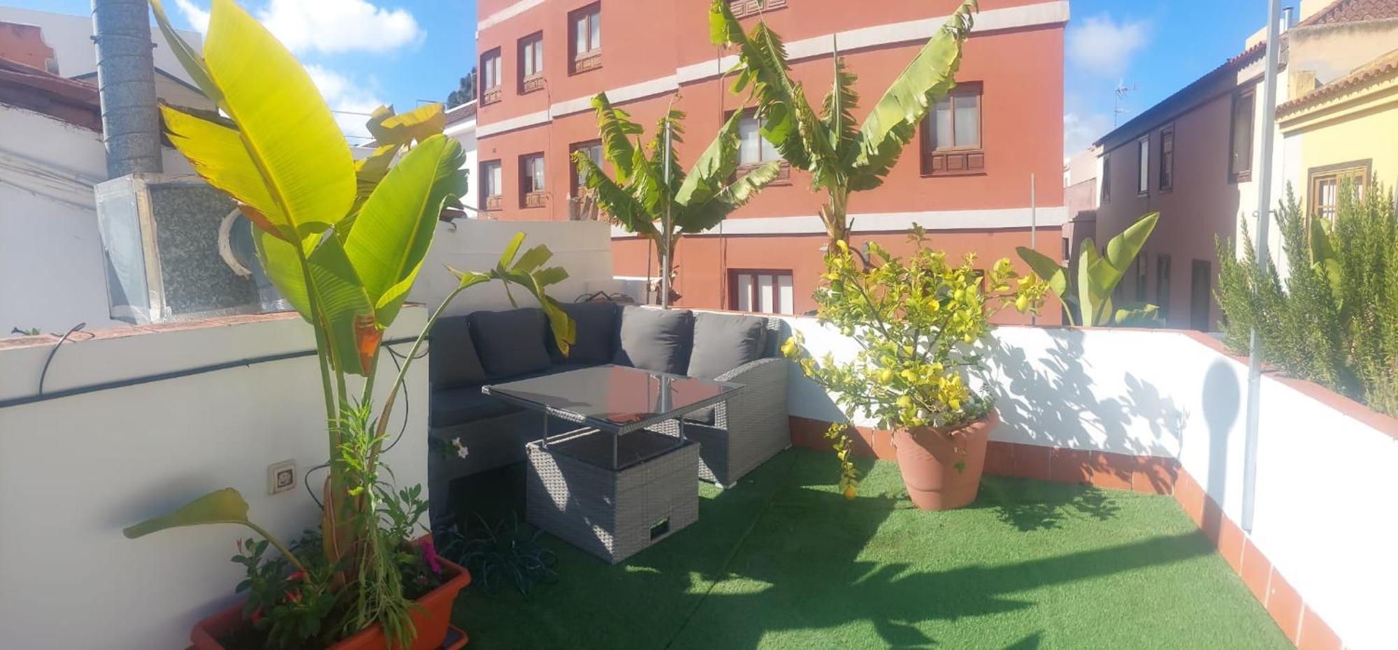 Ferienwohnung Agradable Casa Con Terraza San Cristóbal de La Laguna Exterior foto