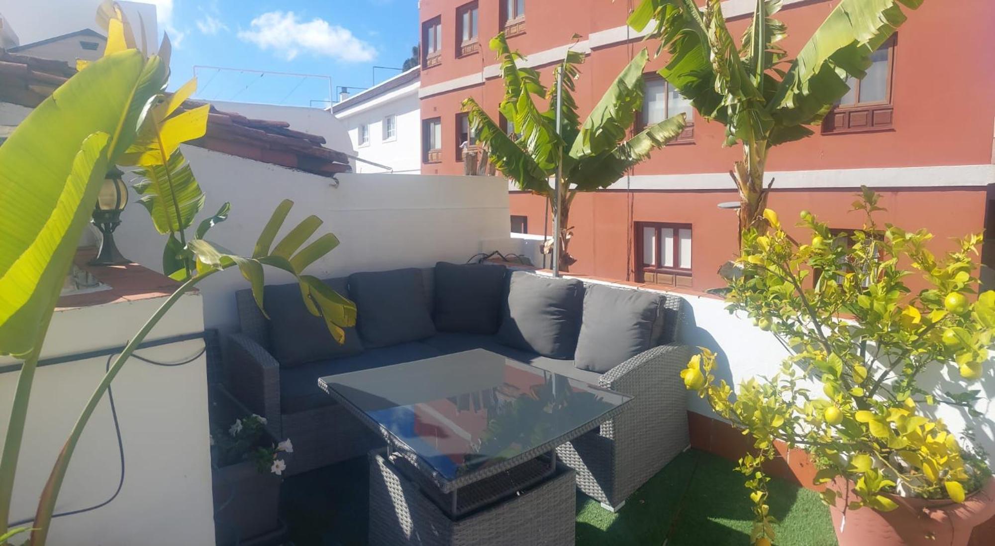 Ferienwohnung Agradable Casa Con Terraza San Cristóbal de La Laguna Exterior foto